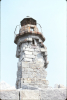 August, 1996 - Light tower before restoration.  Photo courtesy Mike Lock.
