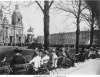 1914 - Lunchtime concert in front of the Cathedral.  Photo courtesy Bundesarchiv.
