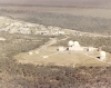 1976 - Aerial photo of domestic and operations sites.  Photo courtesy Emile Caissie and pinetreeline.org