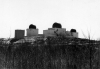 1954 - Operations site and three rubber radomes.  Photo courtesy Ross Currie and pinetreeline.org.