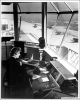 1943 - Radio operator at the control tower of NAS New York.  Courtesy US Navy National Archives.