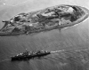 1949 - HMCS Haida passing George's Island in Halifax, Nova Scotia.  Courtesy jproc.ca