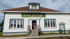 Labrador Heritage Society Museum, and former Hudson Bay store in North West River.
